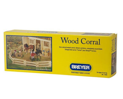 Wood Corral Model Breyer