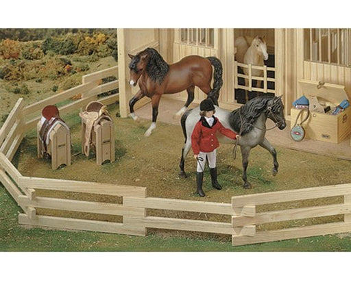 Breyer 61064 Accessorio Per Cavalli Della Serie Freedom Corral Fencing (Marrone Breyer 61064 Accessorio Per Cavalli Della Serie Freedom Corral Fencing (Marrone